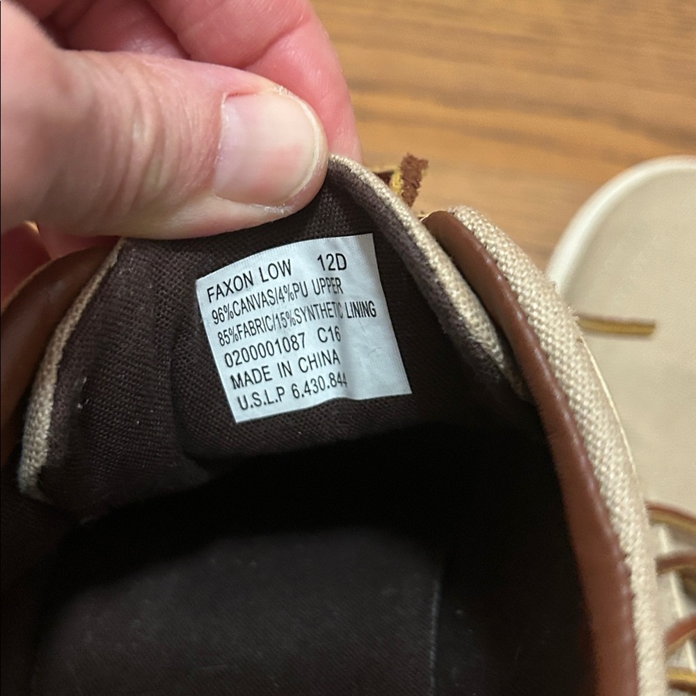 Polo by Ralph Lauren Shoes Men’s 12 Tan Boat Sneakers Yacht Beach Resort - Picture 3 of 12